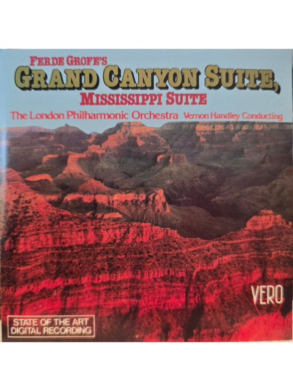 Ferde Grofés Grand Canyon Suite & Mississippi Suite Conducted By Vernon 38097cd